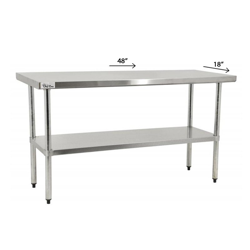 Worktable-18x48x34-chef-zone Worktable-18x48x34-chef-zone