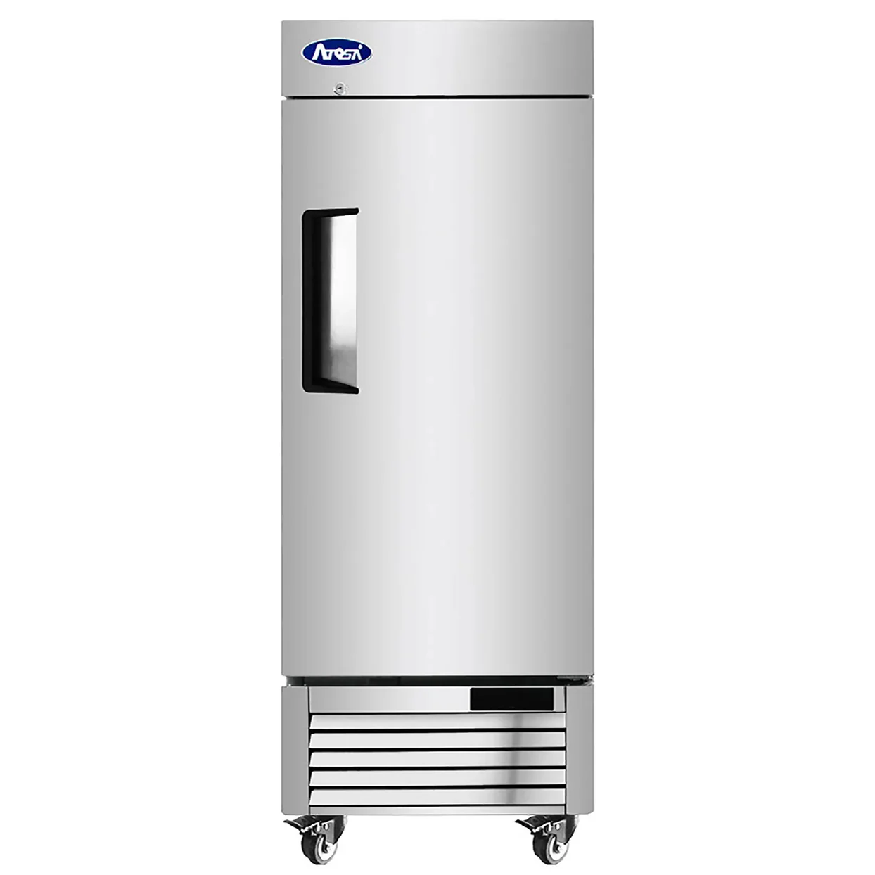 Atosa-MBF8519GR-Single-Solid-Door-24-Wide-Low-Height-Reach-In-Refrigerator_1244x1244 Atosa MBF8519GR Single Solid Door 24" Wide Low Height Reach-In Refrigerator – Image 1