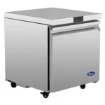 Atosa AUF27SD Single Door 27" Freezer Work Table - Various Configurations – Image 3