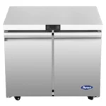 Atosa AUF36SD Double Door 36" Freezer Work Table - Various Configurations