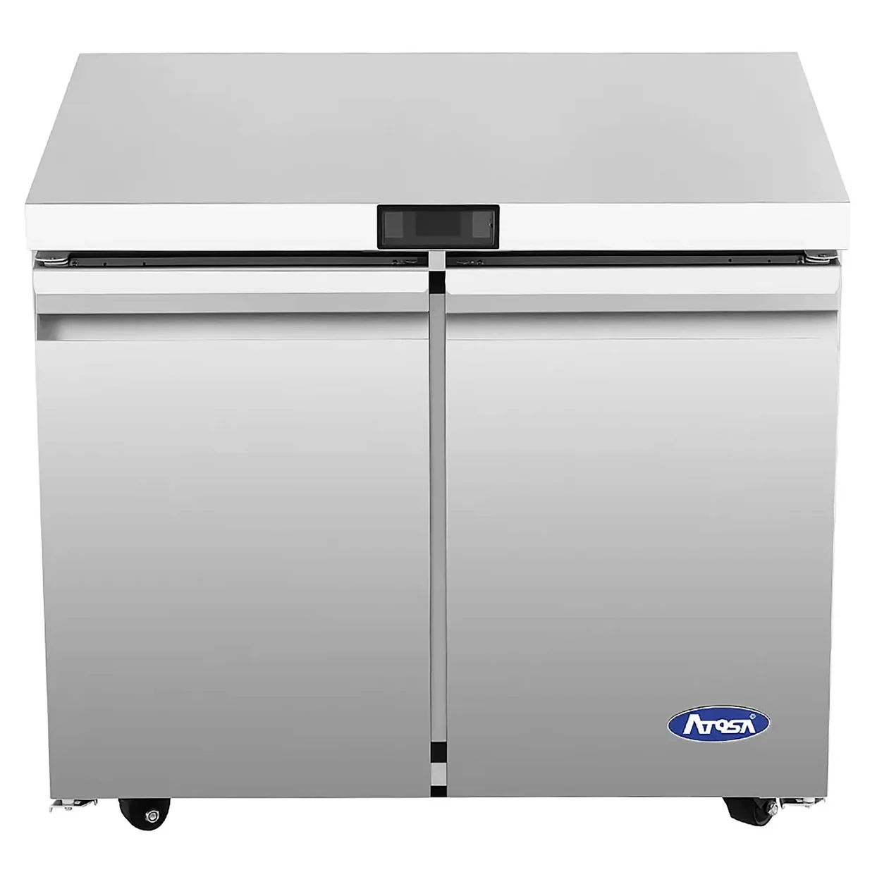 Atosa-AUF36SD-Double-Door-36-Freezer-Work-Table-Various-Configurations_1244x1244 Atosa AUF36SD Double Door 36" Freezer Work Table - Various Configurations – Image 1