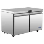 Atosa AUR60SD Double Door 60" Refrigerated Work Table - Various Configurations – Image 2