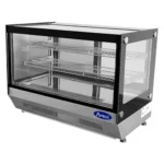 Atosa CRDS-56 Counter Top 36" Square Glass Refrigerated Pastry Display Case – Image 3
