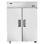 Atosa MBF8129GR Double Solid Door 52" Wide Stainless Steel Refrigerator/Freezer