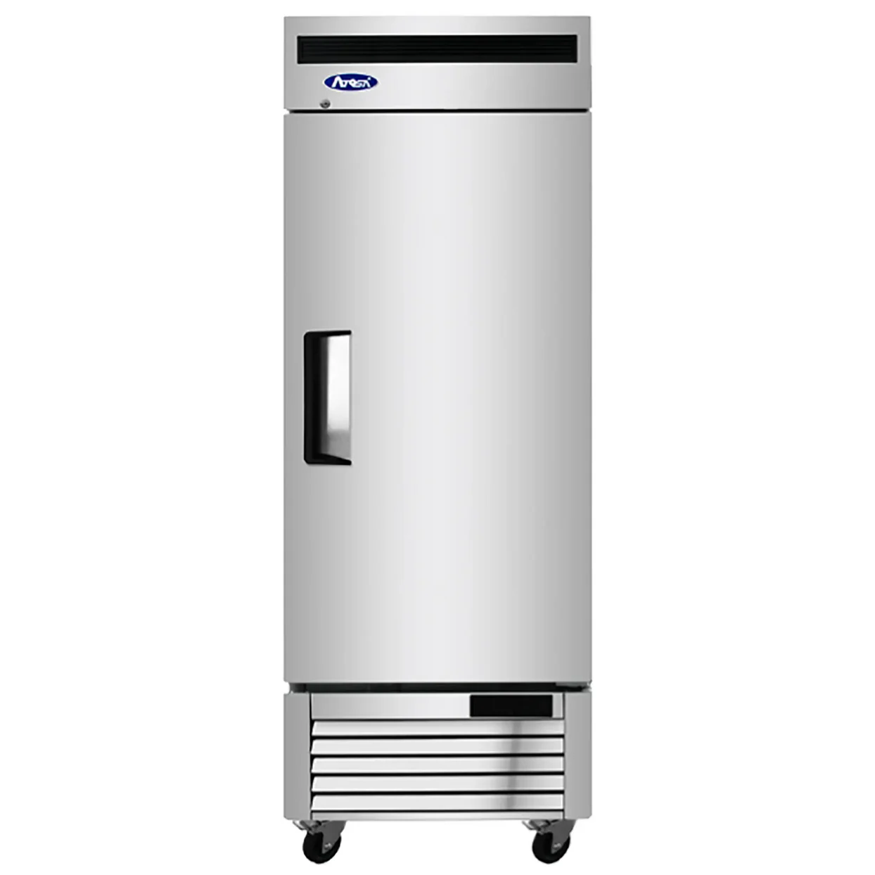 Atosa-MBF8505GR-Single-Solid-Door-27-Wide-Stainless-Steel-Refrigerator_1244x1244 Atosa MBF8505GR Single Solid Door 27" Wide Stainless Steel Refrigerator – Image 1