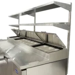 Atosa MROS-44P Stainless Steel Overshelf for 44" Pizza Prep Table
