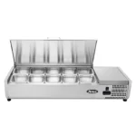 Atosa MSCT-48-10 Refrigerated 50" Counter Top Prep Station – Image 3