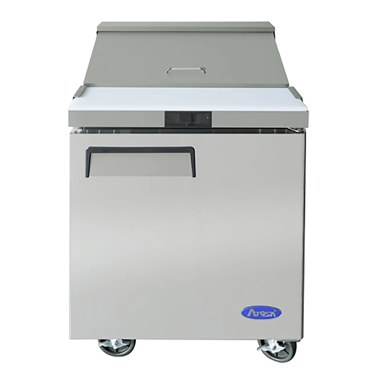 Atosa-MSF8301GR-Single-Door-27-Refrigerated-Sandwich-Prep-Table_1244x1244 Atosa MSF8301GR Single Door 27" Refrigerated Sandwich Prep Table – Image 1