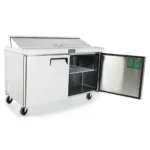 Atosa MSF8303GR Double Door 60" Refrigerated Sandwich Prep Table – Image 2