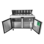 Atosa MSF8303GR Double Door 60" Refrigerated Sandwich Prep Table – Image 3