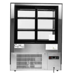 Atosa RDCS-35 Square Glass 2 Tier 36" Refrigerated Pastry Display Case – Image 4