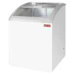 New Air NIF-24-CG Single Door 24"W Curved Glass Display Chest Freezer