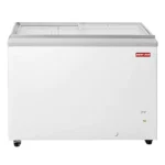 New Air NIF-41-FG Double Door 41"W Flat Glass Display Chest Freezer