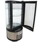 Omcan 41466 Round Glass 3 Tier 19" Refrigerated Cake Display Case – Image 3