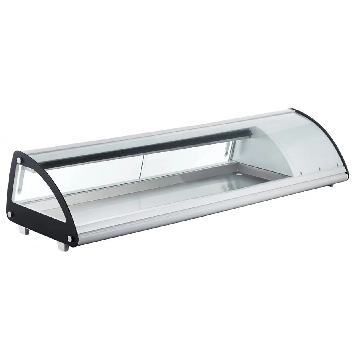 Omcan-43225-Refrigerated-58-Sushi-Showcase_1244x1244 Omcan 43225 Refrigerated 58" Sushi Showcase – Image 1