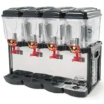 Eurodib CD4J Four Container 48L Refrigerated Juice Dispenser